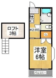 リブハウス柏Cの物件間取画像